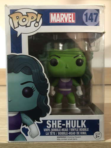 Funko Pop She-Hulk She Hulk Disney Marvel Comics #147 - Produto Original