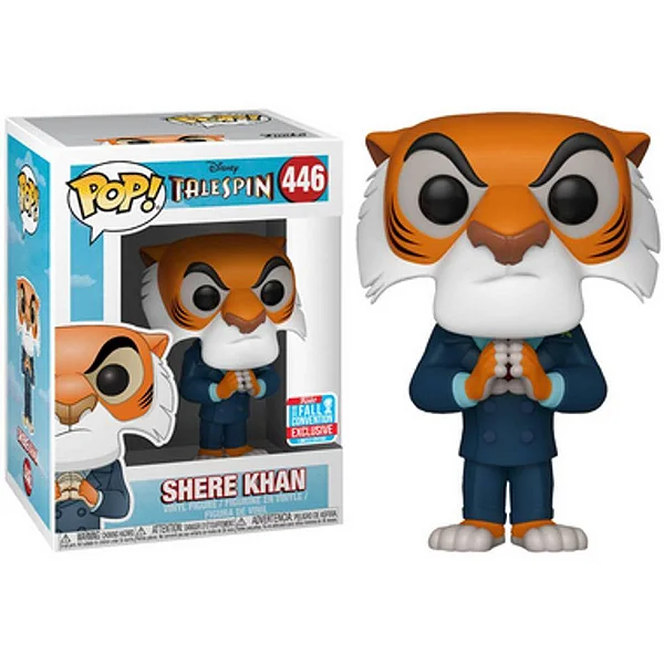 Funko Pop Shere Khan 2018 Fall Convention (detalhes na caixa)-Disney Talespin-446
