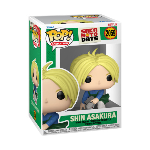Funko Pop Shin Asakura Sakamoto Days #2059 - Produto Original