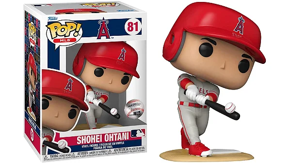 Funko Pop Shohei Ohtani (detalhes na caixa)-MLB Los Angeles-81