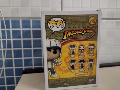 Funko Pop Short Round #1412(sdcc 2023) - Indiana Jones - #1