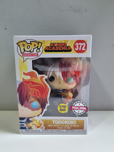 Funko Pop Todoroki - Glows In The Dark - Special Edition My Hero Academia #372 - Produto Original