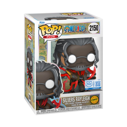 Funko Pop Silvers Rayleigh Plus Chase Exclusivo One Piece #2150 - Produto Original