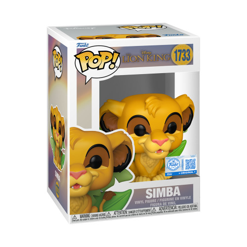 Funko Pop Simba Exclusivo Disney The Lion King #1733 - Produto Original