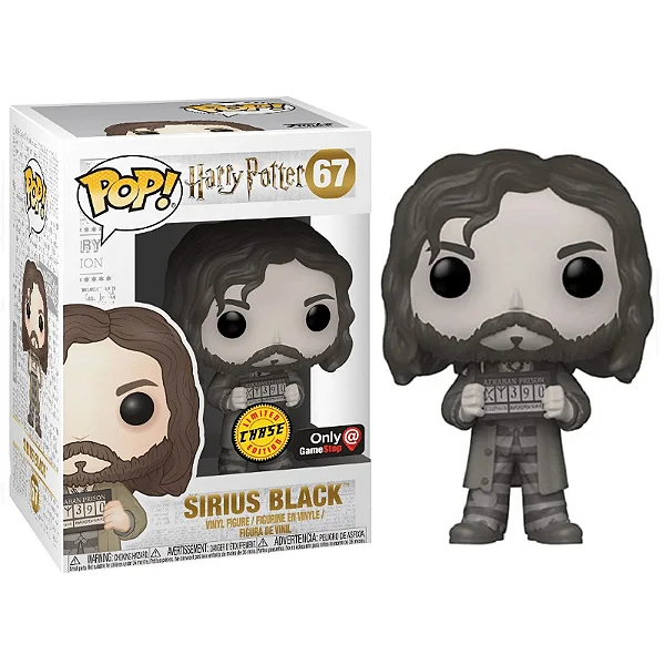 Funko Pop Sirius Black Chase GameStop Exclusive Harry Potter #67 - Produto Original