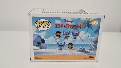 Funko Pop Sleeping Stitch - 1050 - Lilo & Stitch - #1050