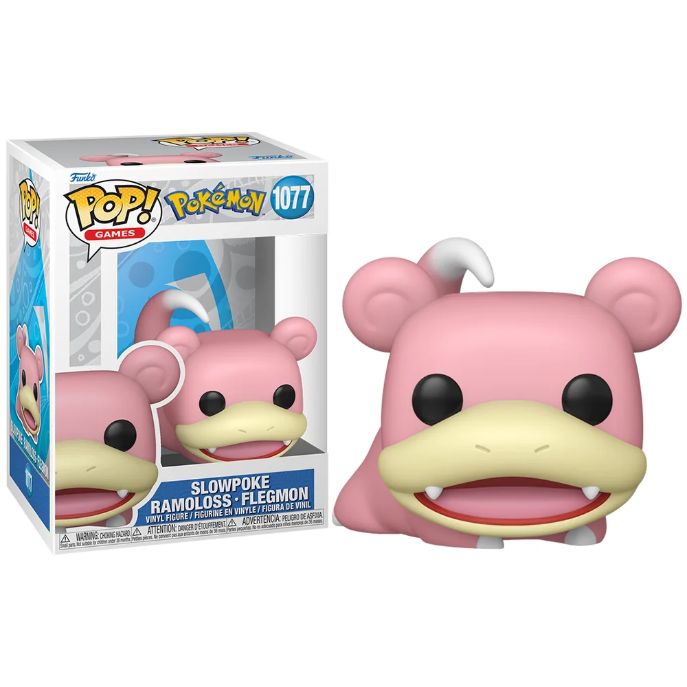 Funko Pop Slowpoke - Pokemon  #1077