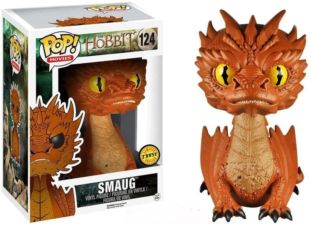 Funko Pop Smaug Chase The Hobbit #124 - Produto Original