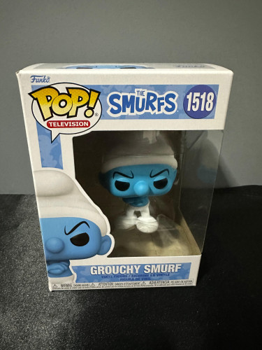 Action Figures Funko Pop Smurfs Ranzinza 1518 - Os Smurfs - #