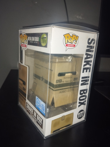 Funko Pop Snake in Box Exclusivo - #1177-Metal Gear Solid-1177