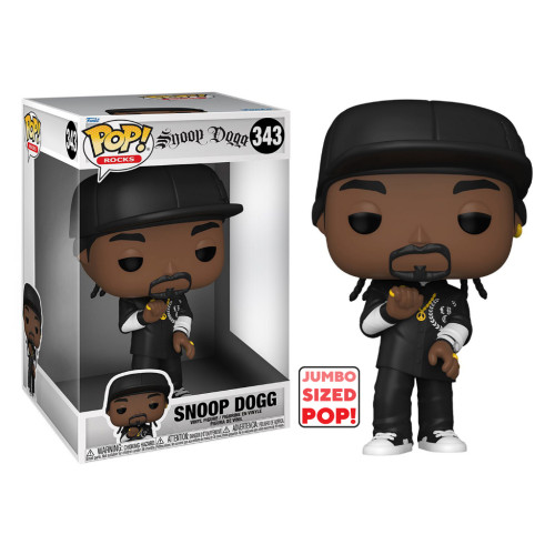 Funko Pop Snoop Dogg 10" Jumbo Sized Rocks #343 - Produto Original