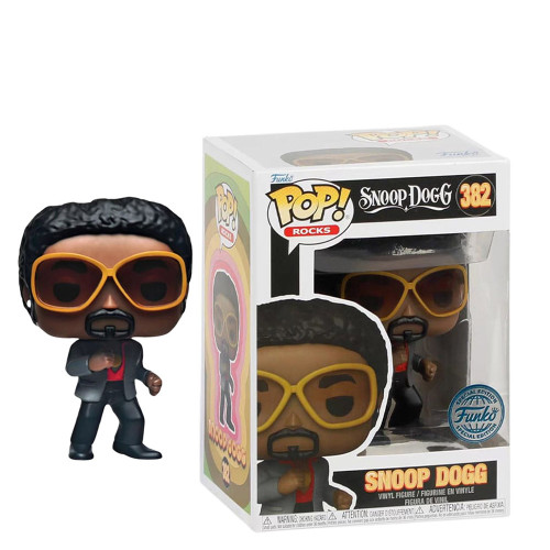 Funko Pop Snoop Dogg Edição Especial Pop Rocks 382-POP Rocks-382