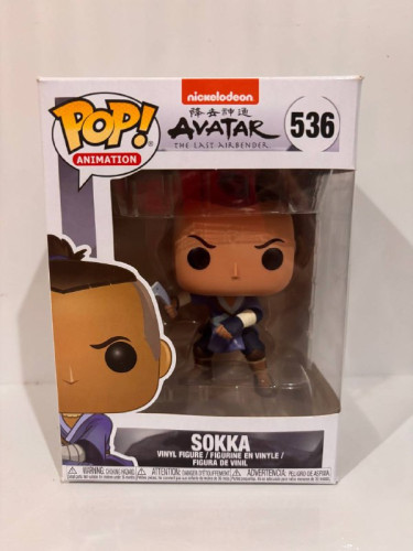 Funko Pop Sokka - #536 Avatar: The Last Airbender #536 - Produto Original