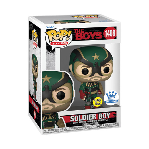 Funko Pop Soldier Boy - Glows in The Dark - Exclusivo Funko Shop-The Boys-1408