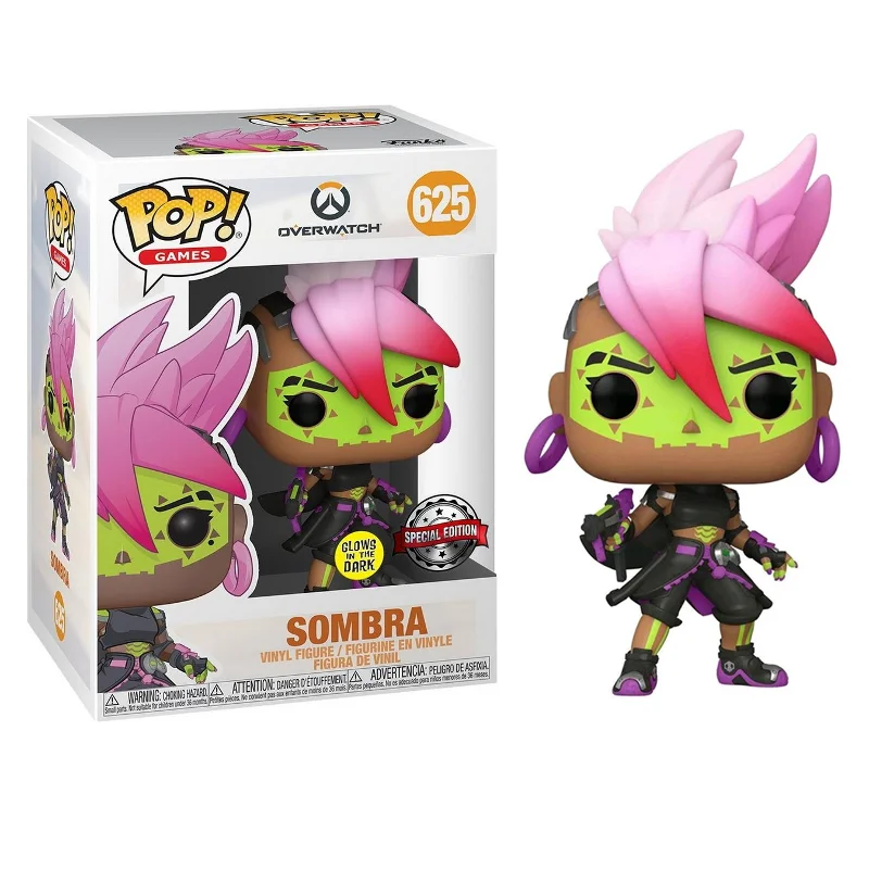 Funko Pop Sombra Glows in the Dark Exclusive-Overwatch-625