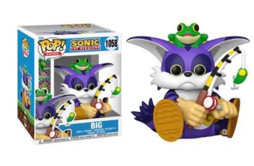 Funko Pop Sonic 1058 - Big-Sonic-1058