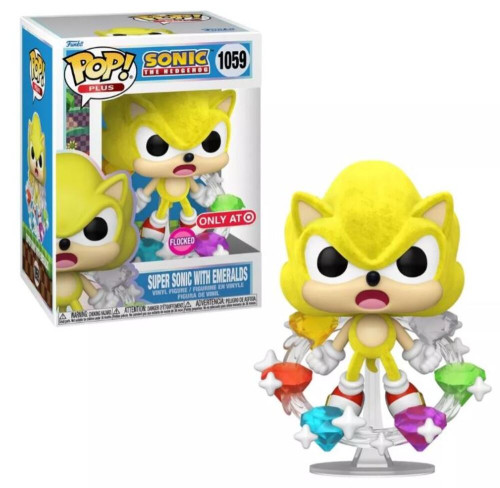 Funko Pop Sonic 1059 - Super Sonic ( Flocado )-Sonic-1059