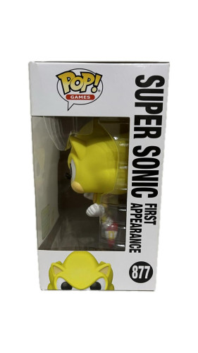 Funko Pop Super Sonic - Sonic The Hedgehog - #877