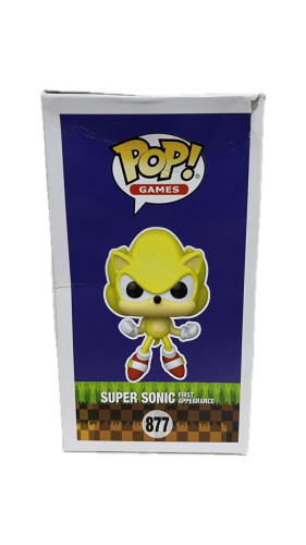 Funko Pop Super Sonic - Sonic The Hedgehog - #877