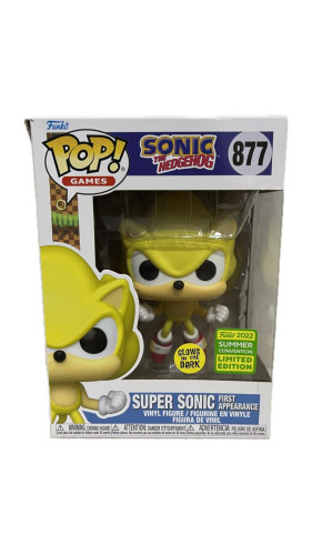 Funko Pop Super Sonic-Sonic The Hedgehog-877