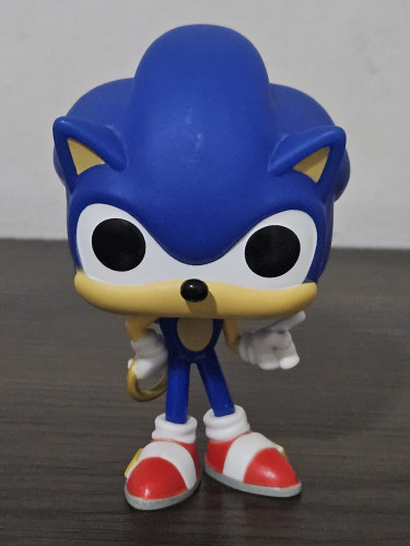 Funko Pop Sonic with Ring 283 Sem Caixa Sonic The Hedgehog-DC Super Heroes-283