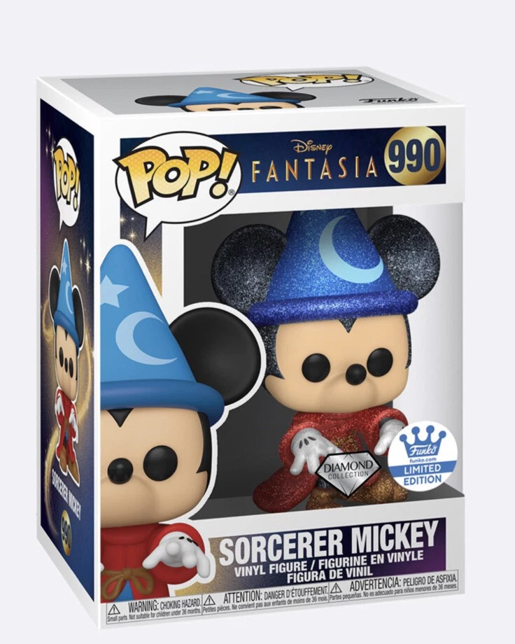 Funko Pop Sorcerer Mickey #990 Diamond Funko Shop Disney-Disney-990