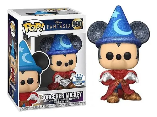 Funko Pop Sorcerer Mickey #990 Diamond Funko Shop Disney - Disney - #990