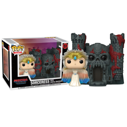 Funko Pop Sorceress With Castle Grayskull Masters Of The Universe #51 - Produto Original