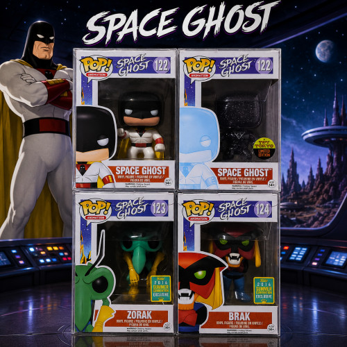 Space Ghost - Vaulted-Set Completo 4/4-122