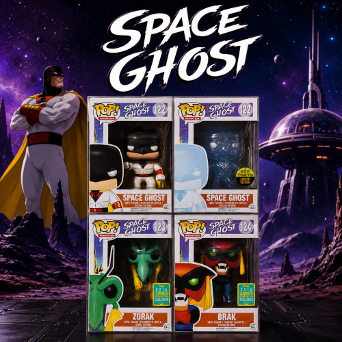 Funko Pop Space Ghost ( Vaulted )-Set Completo-122