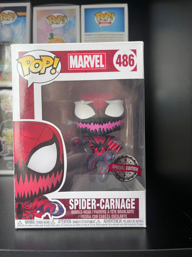 Funko Pop Spider-Carnage - Special Edition Marvel #486 - Produto Original
