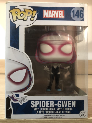 Funko Pop Spider-Gwen Spider Gwen Stacy Disney Marvel Comics #146 - Produto Original