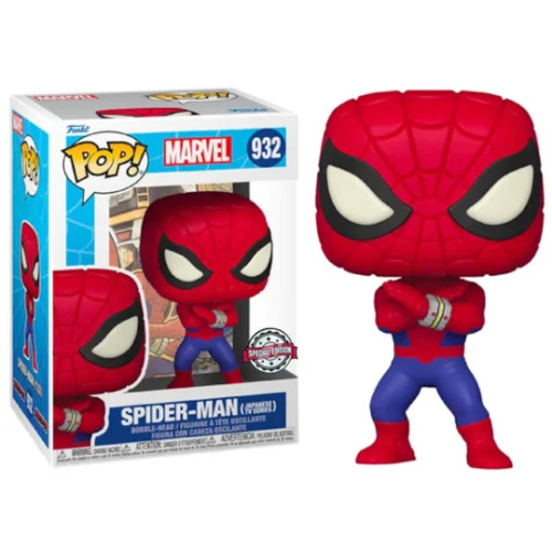 Funko Pop Spider Man Marvel Glow Chase Special Edition Marvel #932 - Produto Original