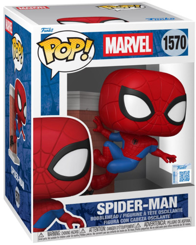 Funko Pop Spider-Man Premium Exclusivo Marvel #1570 - Produto Original