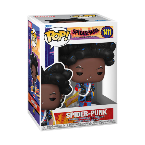 Funko Pop Spider Punk Unmasked-Spider Man Across The Spiderverse-1411
