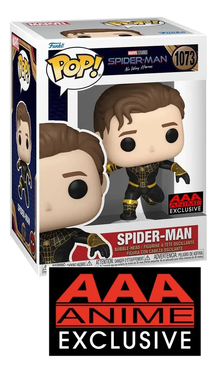 Funko Pop Spider-man #1073 Aaa Anime SPIDER MAN #1 - Produto Original