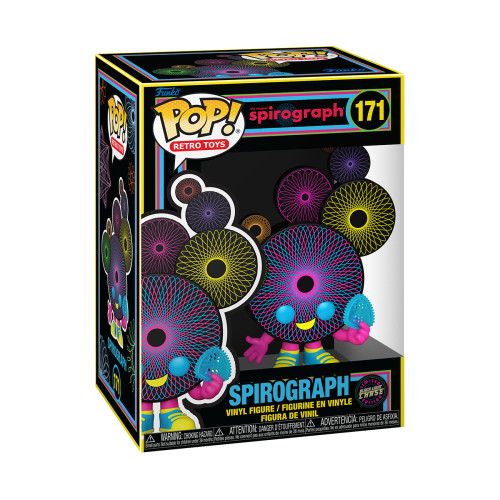 Funko Pop Spirograph Black Light Chase Retro Toys #171 - Produto Original