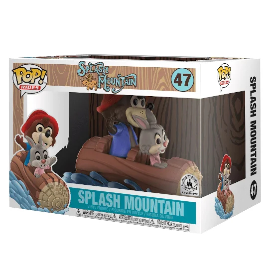 Funko Pop Splash Mountain Disney Parks Disney Parks #47 - Produto Original