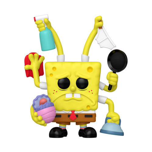 Funko Pop Spongebob Cleaning Premium SDCC Exclusivo - Television Spongebob Squarepants - #2001