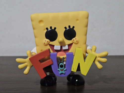 Funko Pop Spongebob Squarepants Fun 679 Sem Caixa Bob Esponja #679 - Produto Original