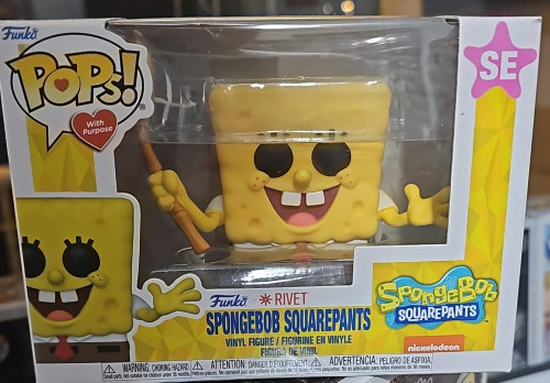 Funko Pop Spongebob Squarepants SE Spongebob Squarepants #1 - Produto Original