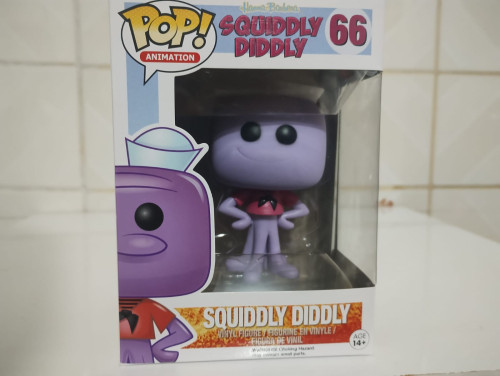 Funko Pop Squiddly Diddly #66 Animation Hanna-Barbera #1 - Produto Original