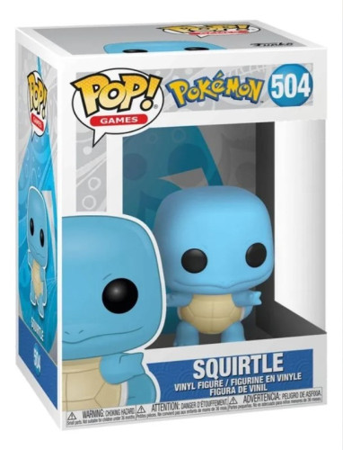 Funko Pop Squirtle #504 Original Lacrado - Pokemon - #504