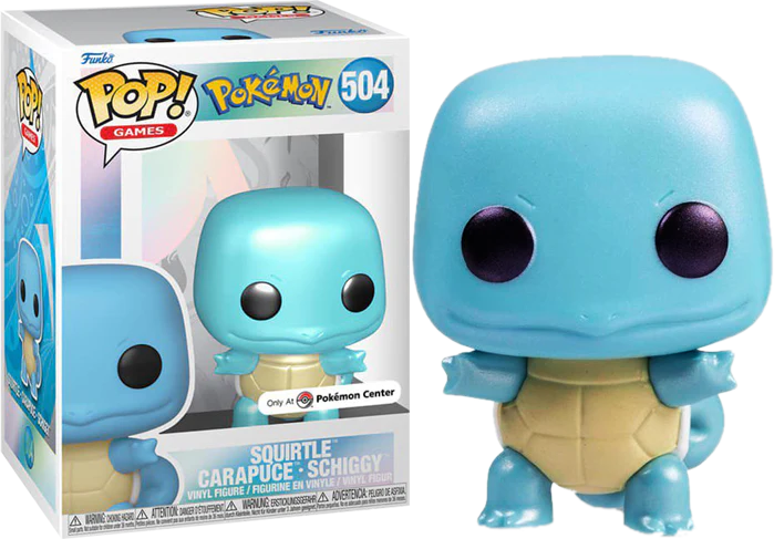Funko Pop Squirtle Pokémon Center Exclusive-Pokemon-504
