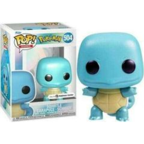 Funko Pop Squirtle Pokémon Center Exclusivo Pokemon #504 - Produto Original
