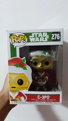 Funko Pop Star Wars 276 - C-3po Natal ( C3po ) - Star Wars  #276