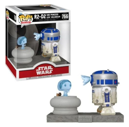 Funko Pop Star Wars 766 - R2 - D2 with Princess Leia - Star Wars  #766