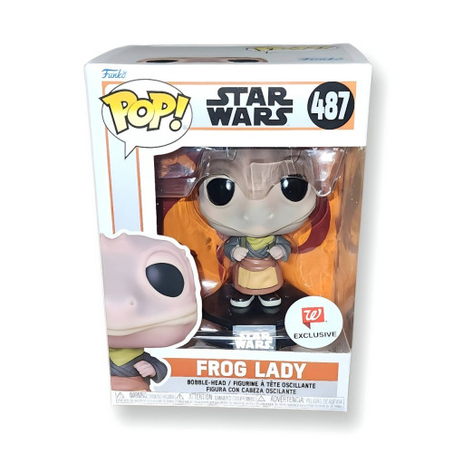 Funko Pop Star Wars Frog Lady Star Wars The Mandalorian #487 - Produto Original