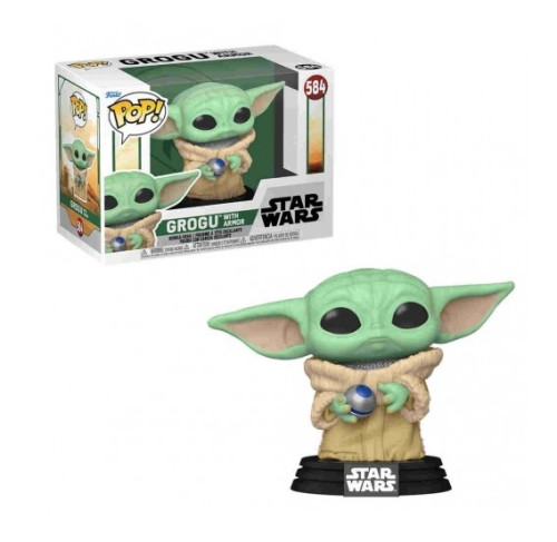 Funko Pop Grogu With Armor-Star Wars-584