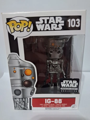 Funko Pop Star Wars IG-88 Exclusivo - Star Wars 40 Empire Strikes Back  #103